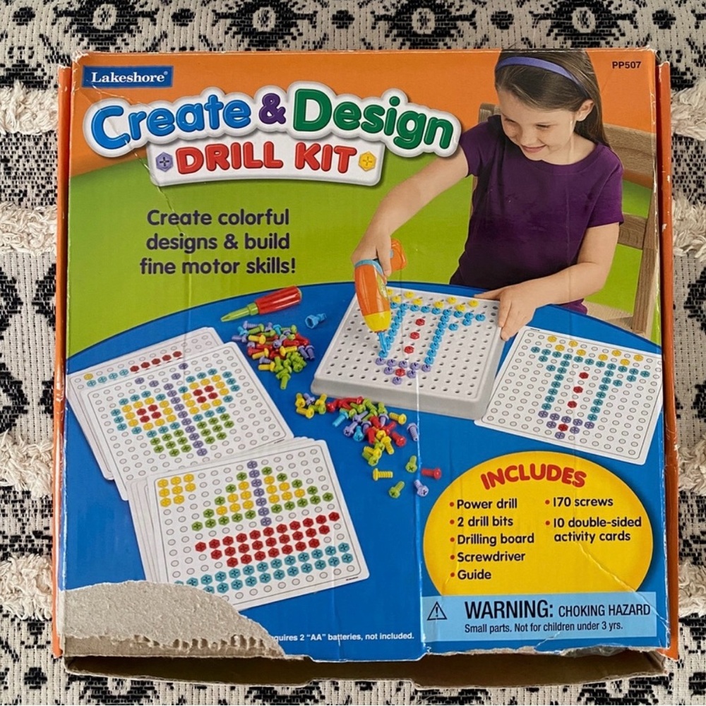 Lakeshore create & design drill kit